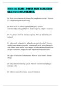 MICB 212 EXAM 1 PAPER TEST BANK EXAM Q&A 2026 100&percnt; CORRECT&period;