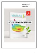 Solutions Manual MATLAB An Introduction with Applications 6th Edition Amos Gilat 