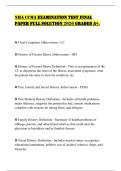 NHA CCMA EXAMINATION TEST FINAL PAPER FULL SOLUTION 2026 GRADED A+.
