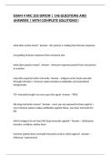 EXAM 4 MIC 205 DAYDIF &vert; 146 QUESTIONS AND ANSWERS &vert; WITH COMPLETE SOLUTIONS&excl;&excl;