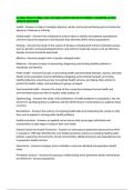 GLOBAL HEALTH FINAL &lpar;GCH 205 GMU&rpar; QUESTIONS WITH CORRECT ANSWERS LATEST UPDATE 2025&sol;2026