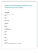Ellis and Associates Lifeguard Test Study guide questions with correct answers&period;