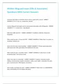 Written lifeguard exam &lpar;Ellis & Associates&rpar; Questions With Correct Answers