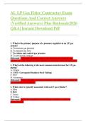 AL LP Gas Fitter Contractor Exam  Questions And Correct Answers  &lpar;Verified Answers&rpar; Plus Rationale2026  Q&A&vert; Instant Download Pdf  