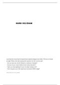 NURS 352 PRETESTS & POSTTESTS QUESTIONS AND VERIFIED ANSWERS