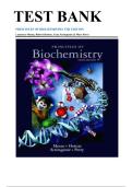 Test Bank for Principles of Biochemistry &ndash; 5th Edition &lpar;Laurence Moran&rpar; &vert; Biochemistry Exam Prep 2025&sol;2026