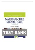 Complete Test Bank for Davis Advantage for Maternal Child Nursing Care 3rd Edition Scannell &vert; 9781719640985 &vert; &vert; Chapter 1-33 &vert; All Chapters with Answers and Rationals&sol; Latest Edition
