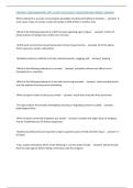 PROPHECY CORE MANDATORY PART 3 LATEST 2023 EXAM 70 QUESTIONS AND CORRECT ANSWERS