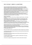 SOC 132 QUIZ 1 &lpar;WEEK1-4&rpar; QUESTIONS