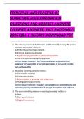 PRINCIPLES AND PRACTICE OF  SURVEYING &lpar;PS&rpar; EXAMINATION  QUESTIONS AND CORRECT ANSWERS  &lpar;VERIFIED ANSWERS&rpar; PLUS RATIONALES  2026 Q&A &vert; INSTANT DOWNLOAD PDF
