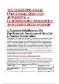 Florida Real Estate Sales Associate Exam Preparation 2026 &ndash; Comprehensive Diagnostic & Curriculum Analysis&comma; Florida Real Estate Commission &lpar;FREC&rpar;&comma; 2026 &ndash; complete exam preparation and practice questions with answers