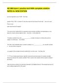 IEE 380 Exam 1 practice test With complete solution RATED A&plus; NEW EDITION 