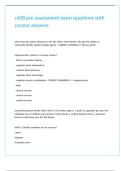 c458 pre assessment exam questions with correct answers&period;