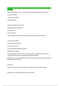 NURS 5327 - Theory Development Exam Questions with Correct Answers Latest Update 2025&sol;2026