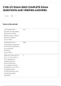 CWB 47&period;1 EXAM 2025 COMPLETE EXAM QUESTIONS AND VERIFIED ANSWERS
