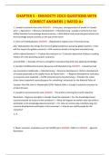CHAPTER 5 - ENVSOCTY 2OC3 QUESTIONS WITH CORRECT ANSWERS &vert; RATED A&plus;