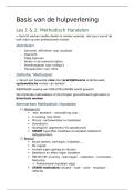 Samenvatting - basis van de hulpverlening