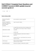 NAS 2 EXAM &vert; Complete Exam Questions and CORRECT Answers&vert; &lpar;2025 update&rpar; Assured success&vert; grade A&plus;