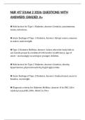 NUR 417 EXAM 2 2026 QUESTIONS WITH ANSWERS GRADED A&plus;