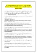 ROOFING Exam with All Correct & 100&percnt; Verified Answers &vert;Actual Complete Exam&vert; Already Graded A&plus; &lpar;Just Released&rpar;