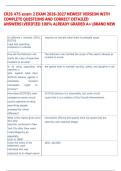 CRJS 475 exam 2 EXAM 2026-2027 NEWEST VERSION WITH  COMPLETE QUESTIONS AND CORRECT DETAILED  ANSWERSVERIFIED 100&percnt; ALREADY GRADED A&plus;BRAND NEW