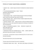 PSYCH 217 EXAM 1QUESTIONS & ANSWERS