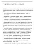 PSY 217 EXAM 3 QUESTIONS & ANSWERS 