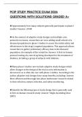 PCIP STUDY PRACTICE EXAM 2026 QUESTIONS WITH SOLUTIONS GRADED A&plus;