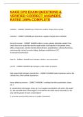 NACE CP2 EXAM QUESTIONS & VERIFIED CORRECT ANSWERS RATED 100&percnt; COMPLETE
