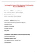 Sociology 104 Exam 1 &lpar;KU&rpar; Questions With Complete Answers 100&percnt; Solved 