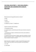 COS FINAL EXAM PREP 1 &vert; 2025&sol;2026 UPDATE &vert; QUESTIONS AND ANSWERS WITH COMLETE SOLUTION