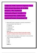 California HVAC Systems Engineer Exam With Actual Questions & Verified Answers&comma; Plus Explained Rationales&sol;Expert Verified For Guaranteed Pass 2026&sol;Latest Updated&sol;Instant Download Pdf