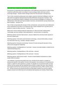 WGU D025 Quiz 4 Questions and Answers Already Passed