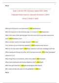 NU110 &sol; NU 110 Integrated Human Sciences &ndash; Galen College 2025&ndash;2026 &vert; Exam 2 Questions & Answers with Verified Correct Solutions
