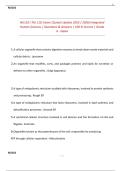 NU110 &sol; NU 110 Integrated Human Sciences &ndash; Galen College 2025&ndash;2026 &vert; Exam 1 Questions & Answers with Verified Correct Solutions
