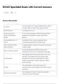 ECMO Specialist Exam with Correct Answers