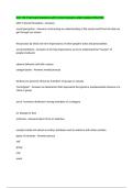 SOC 132 Final Exam Questions with Correct Answers Latest Update 2025&sol;2026
