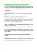 SOC 132 MidTerm Sigmon Exam Questions with Verified Solutions Graded A&plus;