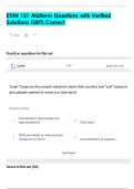 ETHN 131 Midterm Questions with Verified  Solutions 100&percnt; Correct