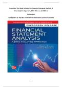 Financial Statement Analysis &ndash; A Data Analytics Approach &lpar;2024 Release&comma; 1st Edition&rpar; by Resutek &vert; Complete Test Bank Solutions Chapters 1&ndash;10