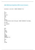 GEB 3006 Exam Questions With Correct Answers&period;