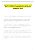HIST410 Final Exam&sol; HIM 410 Final Exam Practice Exam&sol; HIM 410 Final Exam&sol; With complete solution Newest updated New edition 