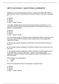 MKTG 352 EXAM 1 QUESTIONS & ANSWERS