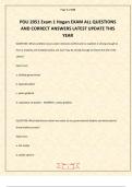 Hogan POLI 2051 Exam