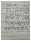 BBA  first year notes Principles of Management unit 3 