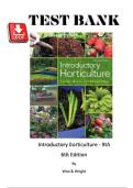 FULL TEST BANK &vert; Introductory Horticulture 9th Edition by Carroll L&period; Shry Jr&period; & H&period; Edward Reiley &vert; Complete Chapter-by-Chapter MCQs with Verified Answers & Rationales
