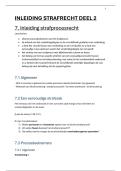 Samenvatting Inleiding Strafrecht deel 2