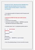 Paramedic CCT Exam &vert;&vert; Most Recent Exam 2025&vert;2026 Actual  Complete Real Exam Questions And Correct Answers                &lpar;Verified  Answers&rpar; Already Graded A&plus; &vert; Newest Exam &vert;                       Just Released&excl;&excl;