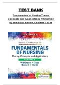 Fundamentals of Nursing Theory&colon; Concepts and Applications&comma; 4th Edition by Wilkinson & Barnett &ndash; Complete Test Bank for Chapters 1&ndash;46