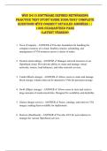 WGU D415 Software Defined Networking Practice TEST STUDY GUIDE 2026&sol;2027 COMPLETE QUESTIONS WITH CORRECT DETAILED ANSWERS &vert;&vert; 100&percnt; GUARANTEED PASS <LATEST VERSION>